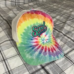 Psychedelic Tie Dyed Snapback // Fast Shipping